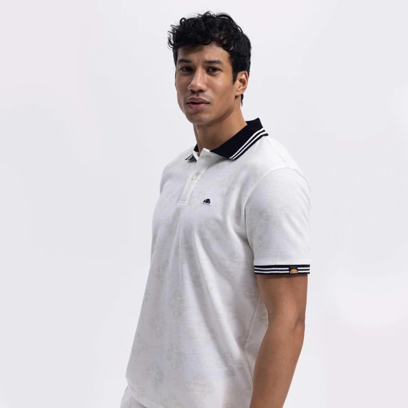 Ellesse Erkek Beyaz Polo Yaka Tişört – EM381-WT - 5