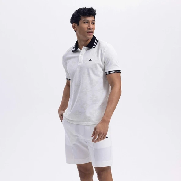 Ellesse Erkek Beyaz Polo Yaka Tişört – EM381-WT - 3