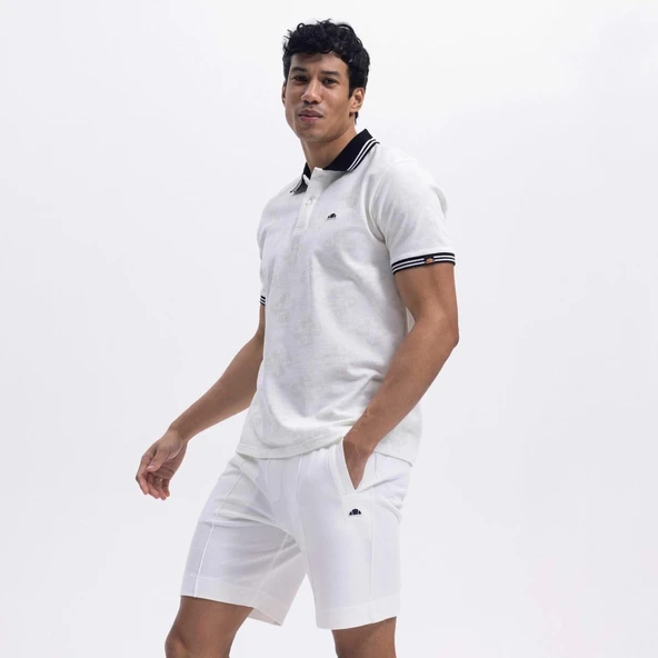 Ellesse Erkek Beyaz Polo Yaka Tişört – EM381-WT - 2
