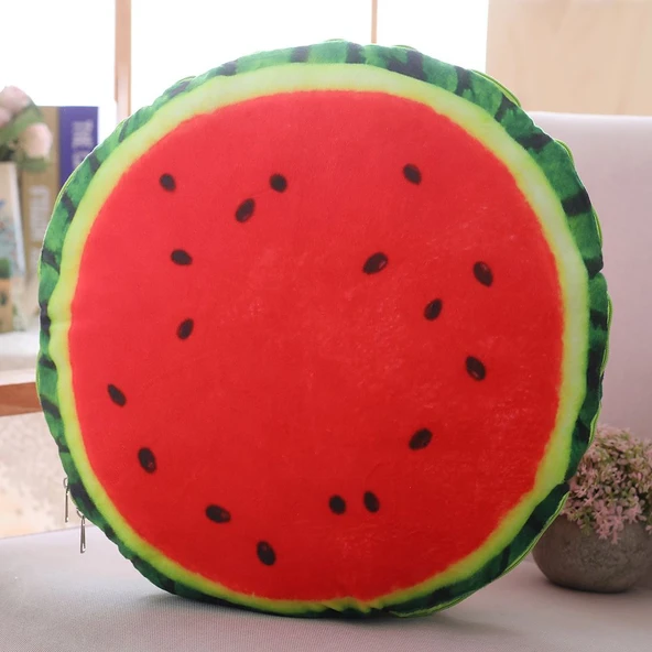Meyve Desenli Yazlık Serinletici Yorgan - Renkli Limon - 1x1.5m - 8