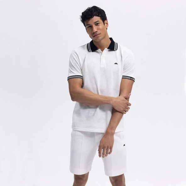 Ellesse Erkek Beyaz Polo Yaka Tişört – EM381-WT
