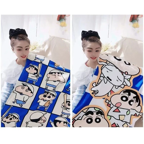 Crayon Shin-chan Banyo Havlusu - Resim 5, 70x140cm - 8