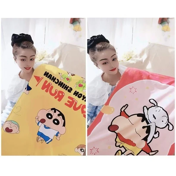 Crayon Shin-chan Banyo Havlusu - Resim 10, 70x140cm - 6