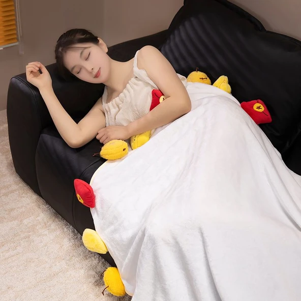 Gül Çiçek Buketi Battaniye Peluş Oyuncak - 90cm - 6