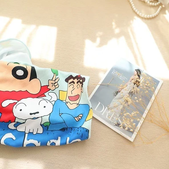 Crayon Shin-chan Banyo Havlusu - Resim 3, 70x140cm - 3
