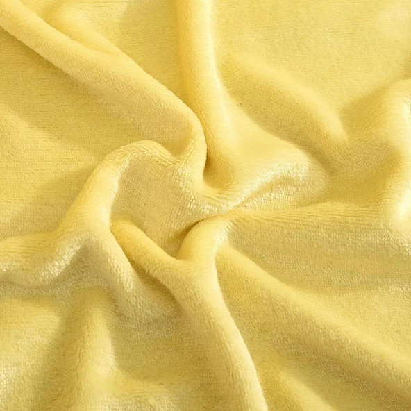 Peluş Battaniye - Yeşil - 100x170 cm - 5