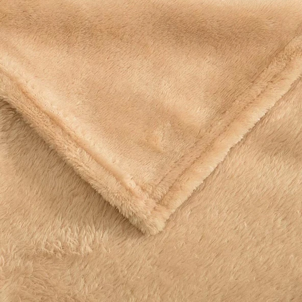 Peluş Battaniye - Pembe - 80x100 cm - 6