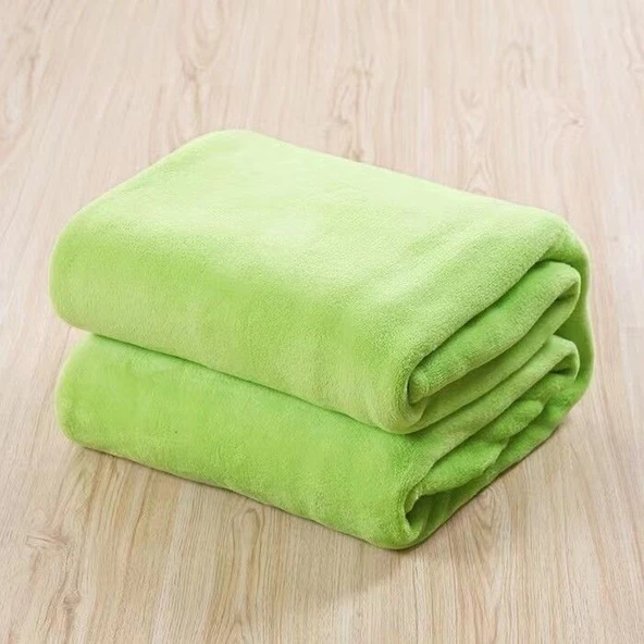 Peluş Battaniye - Pembe - 80x100 cm - 4