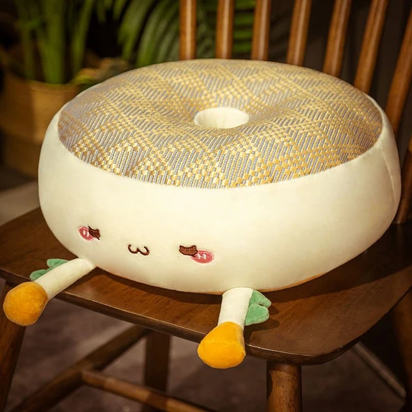 Tost Ekmek Şekilli Oyuklu Soğutucu Tatami Minder - Utangaç 40x40cm - 7