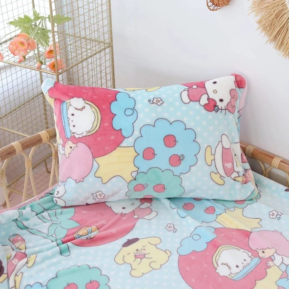 Tan Peluş Battaniye - 2x2 Metre - 2
