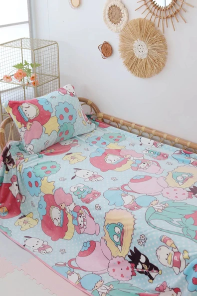 Tan Peluş Battaniye - 1.1 Metre - 6