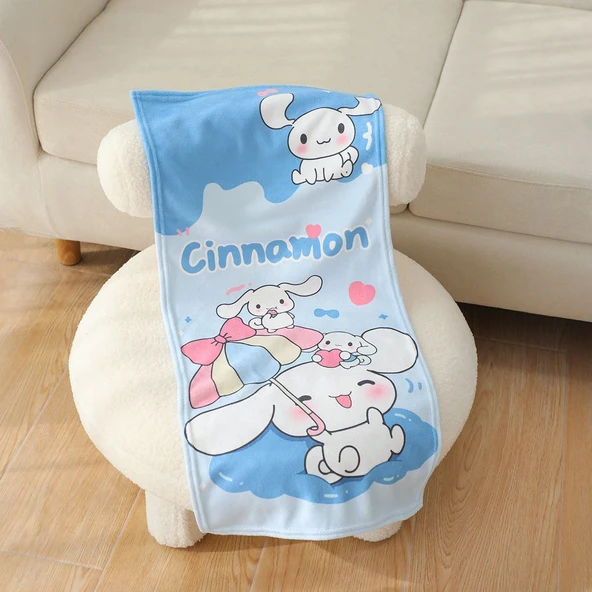 Winnie the Pooh Desenli Flanel Havlu - 75x35cm - 5