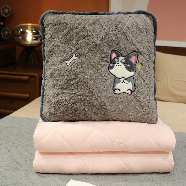 Tafu Kadife Yıkanmış Pamuk İpek Yorgan - Husky Yıkanmış Pamuk 40cm (1*1.5m)