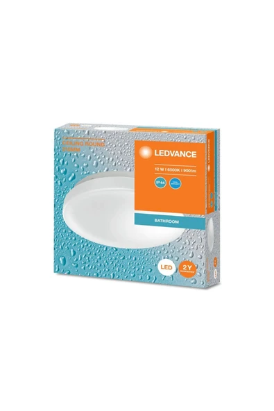 Ledvace Led Plafonyer 12W 6500K 900lm IP44 Beyaz Işık Armatür