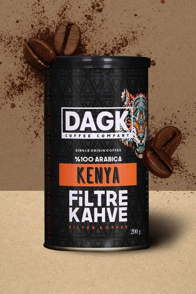DAGK 200 GR KENYA %100 ARABICA FLİTRE KAHVE TNK