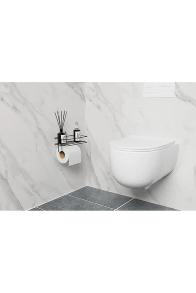 Metal Havluluklu Baharatlık Siyah - 3