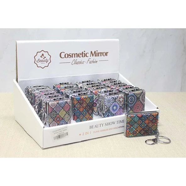 Taşlı El Aynası Anahtarlık ürün görseli