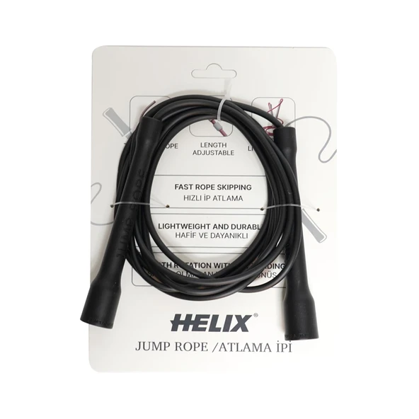 Helix JR-2 Atlama İpi - Siyah - 2