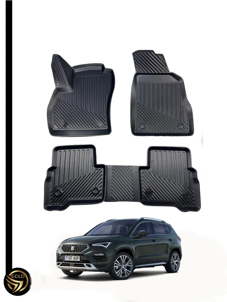 Seat Ateca 3D Havuzlu Oto Paspas