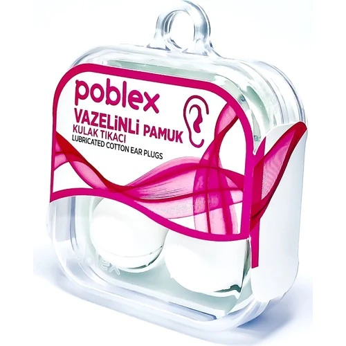 Poblex Vazelinli Pamuk Kulak Tıkacı 4'lü - 2