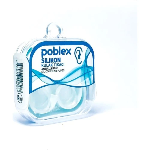 Poblex Antialerjik Silikon 2'li Kulak Tıkacı - 2