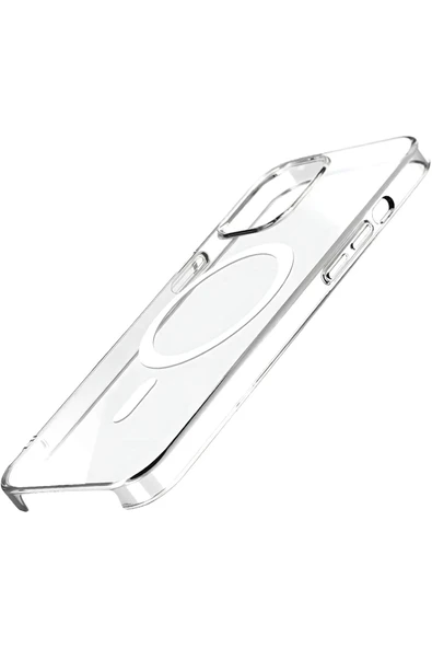 EVAX (HY-PREMIUM SET) 16 Pro Max Uyumlu Armor Hayalet Ekran Koruyucu+(IC) MagSafe Kılıf+Armor Lens Koruma - 7