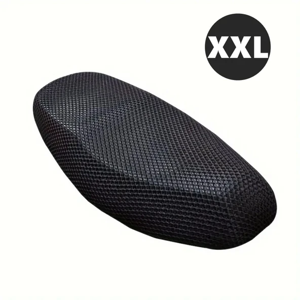 Glanz File Sele Kılıfı 3D Scooter Motosiklet XXL Beden Koltuk Sele Filesi