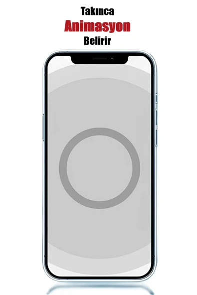 EVAX (IC) iPhone 14 Pro Uyumlu ANİMASYONLU Şeffaf Sert Mika SARARMAZ Magsafe İnce Kılıf Tasarım - 3