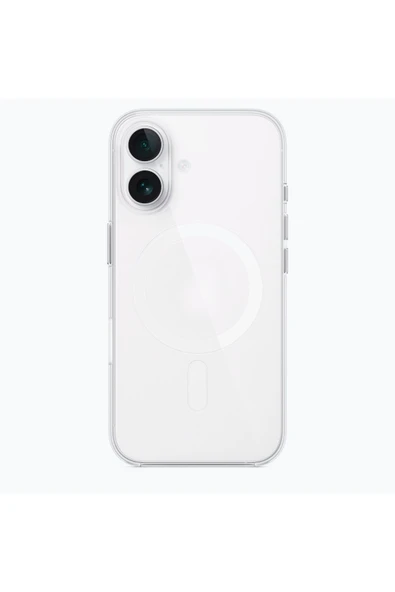 EVAX  (IC) iPhone 16 Uyumlu ANİMASYONLU Şeffaf Sert Mika SARARMAZ Magsafe İnce Fit Kılıf Tasarım