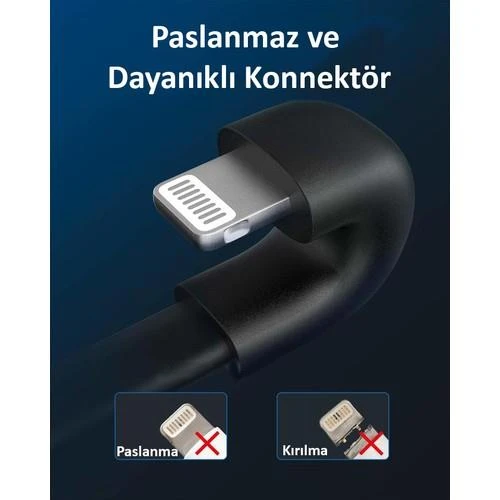 Anker Powerline Play Lightning Oyuncu Şarj Kablosu (MFI Lisanslı) - 0.9m - 5