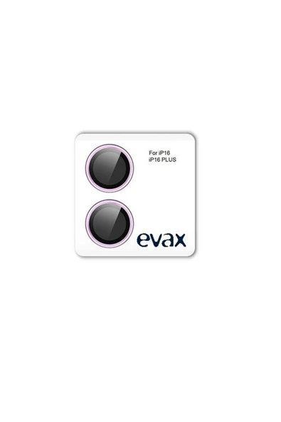 EVAX  (SAFIR) Iphone 16 / 16 Plus Uyumlu Safir Kamera Lens Koruyucu Kolay Kurulum Aparatlı