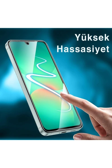EVAX  3'lü Paket Samsung A26 Uyumlu Temperli HD+ Cam Ekran Koruyucu (3'lü Paket) - 3