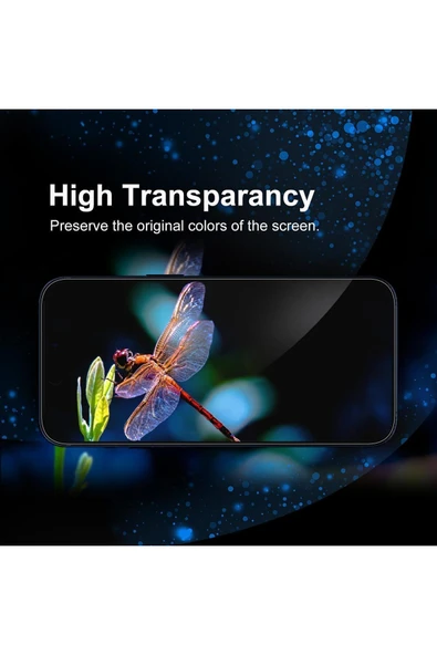 EVAX  3'lü Paket iPhone 15 Pro Uyumlu Temperli HD+ Cam Ekran Koruyucu (3'lü Paket) - 4