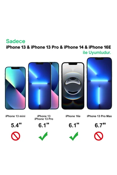 EVAX  iPhone 13 Pro ile Uyumlu 6D Tam Kaplayan 9H Temperli ESD Anti-Statik HD+ Cam Ekran Koruyucu - 2