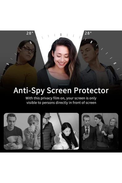 EVAX  (GUARD HAYALET) Iphone 15 Pro Max Uyumlu Hayalet Tam Kaplayan Guard Serisi Cam Ekran Koruyucu - 3