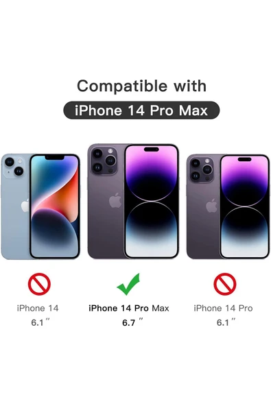 EVAX  (ARMOR HAYALET) Iphone 14 Pro Max Uyumlu Hizalama Aparatlı Hayalet Cam Ekran Koruyucu - 5
