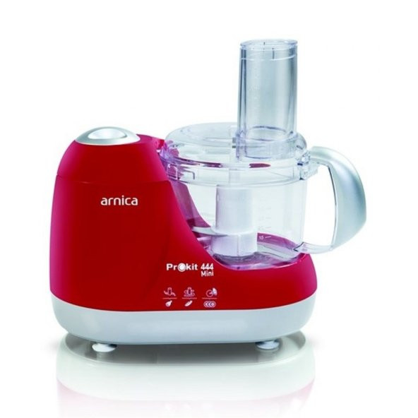 Arnica  Prokit 444 Mini Mutfak Robotu Kırmızı - 3