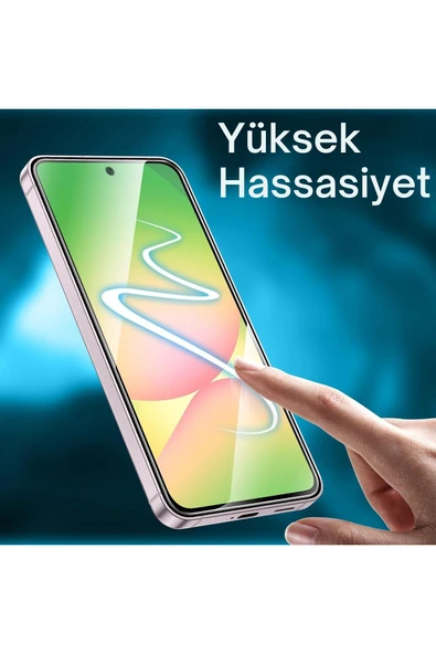 EVAX  (2 CAM + 1 KILIF) Samsung Garaxy S24 ULTRA Uyumlu 1 Şeffaf Silikon Kılıf + 2 Cam Ekran Koruyucu - 5