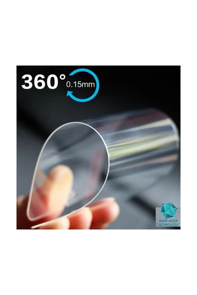 EVAX  (ESNEK NANO CAM) iPhone 12 / 12 Pro Uyumlu Ultra İnce Darbe Korumalı Esnek Nano Ekran Koruyucu - 2