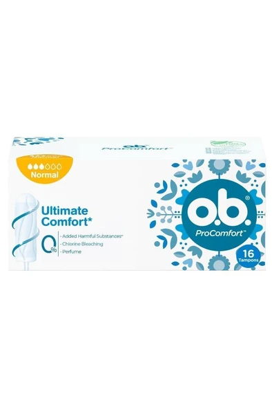 o.b ProComfort Normal 16'lı Tampon - 7