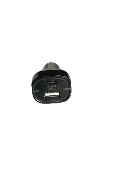 EVAX  PD ARAÇ ŞARJ ALETİ 18W PD (TYPE-C) ÇIKIŞ + 20W USB ÇIKIŞ