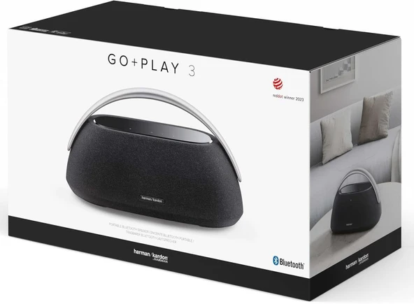 Harman Kardon Go Play 3 Siyah Bluetooth Hoparlör Outlet - 4