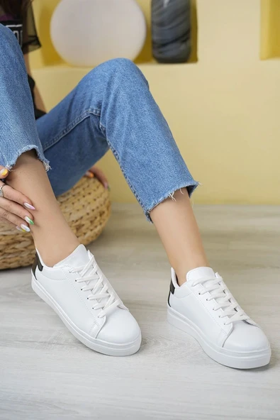 Albishoes Unisex Kadın Erkek Çocuk Günlük Rahat Spor Ayakkabı Sneaker - 2