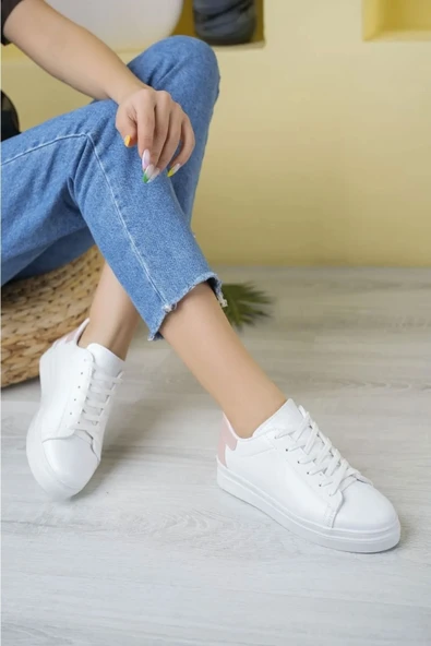 Albishoes Unisex Kadın Erkek Çocuk Günlük Rahat Spor Ayakkabı Sneaker - 3