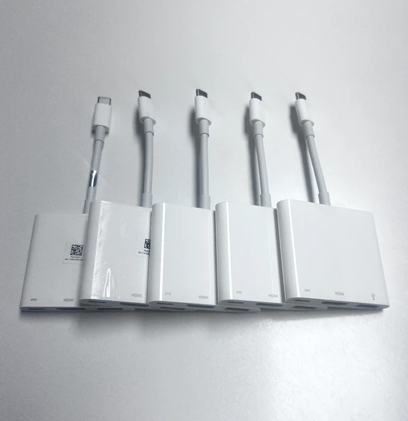 Apple A2119 USB-C Digital AV Çoklu Çevirici  Teşhir Ürün