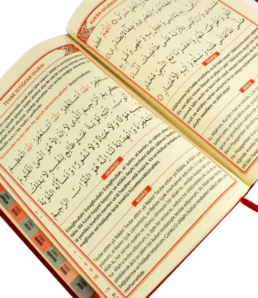 İsim Baskılı Ciltli Yasin Kitabı Orta Boy Tül Keseli İnci Tesbihli  ( 25 Adet ) - 2