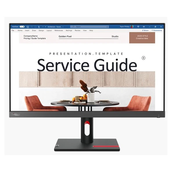 Lenovo ThinkVision S24i-30 63DEKAT3TK 23.8" 6 ms Full HD IPS 100 Hz Monitör