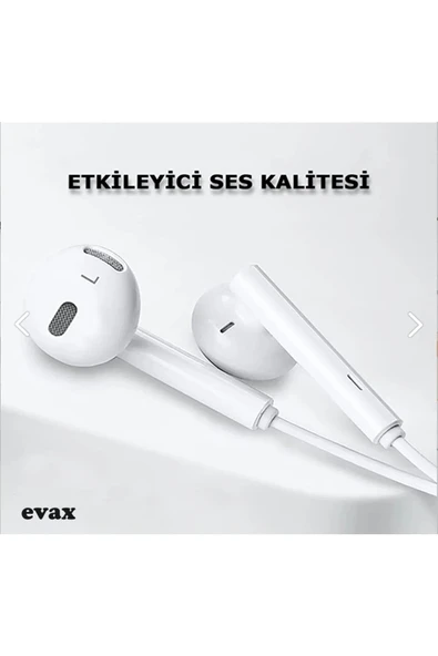 EVAX  Mi 13 / Mi 13 Pro / Mi 13 Lite / Mi 13T / Mi 13T Pro uyumlu Type-C Kulaklık - 2