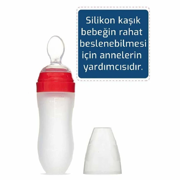 Bebedor Silikon Kaşıklı Biberon 120 ml 7509 - 2