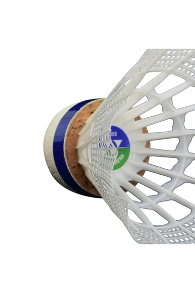 YONEX Maviis - 350 - M - Naylon Tüy Top 6'lı Beyaz - 2